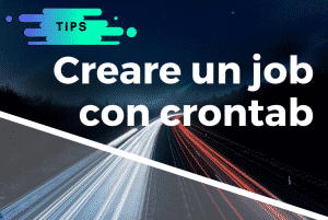 creare job con crontab